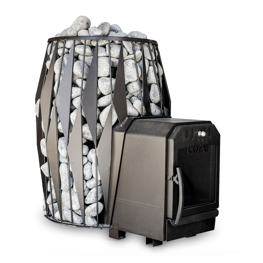 Cozy Heat OG 12kW Thru-Wall Wood Burning Sauna Stove