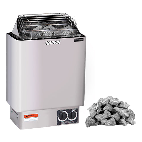 Harvia KIP Electric Heater with Built-in Controls