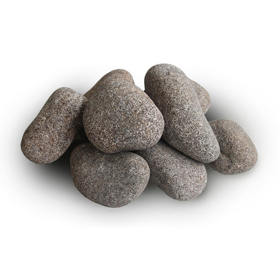 HUUM 5-10cm Rounded Olivine Diabase Sauna Stones (33 lbs)