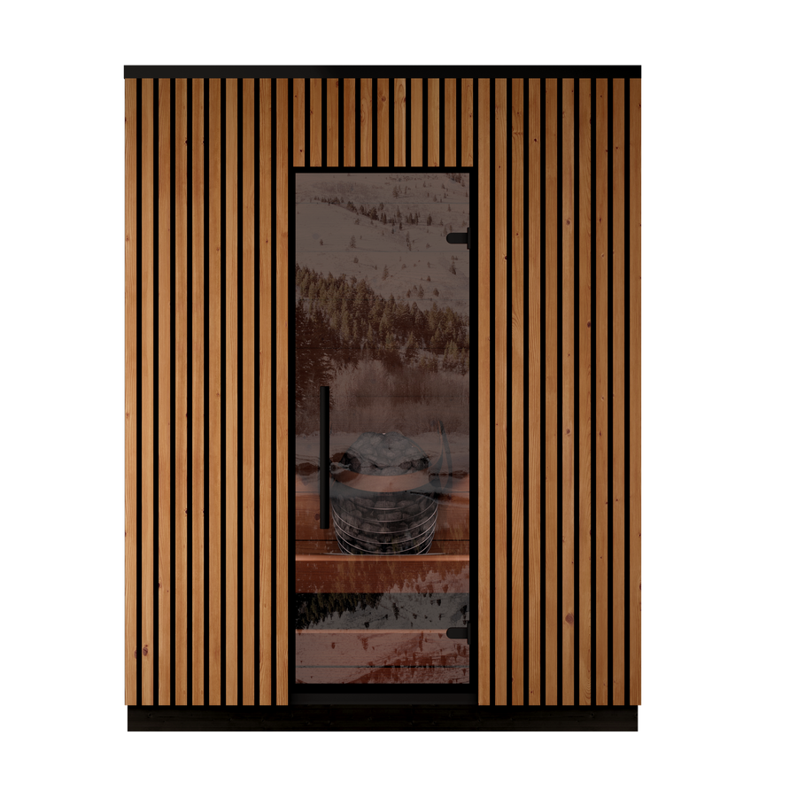 Leil Viva 180 4-Person Outdoor Sauna Kit