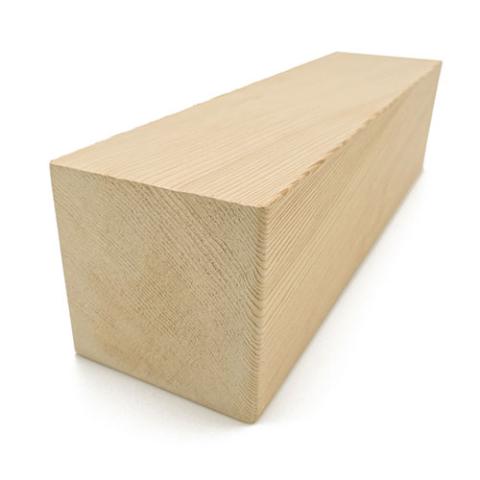 Prosaunas Sauna Wood, Vertical Grain, Clear Grade A+ Cedar 4"x4" Support Material