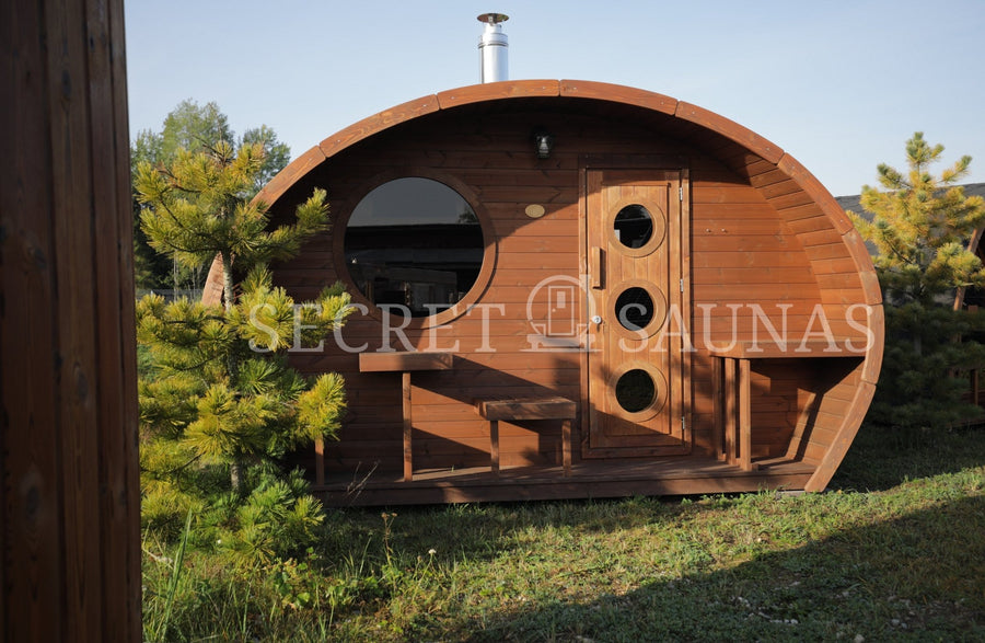 SaunaLife Model G11 Garden-Series Outdoor Home Sauna Kit