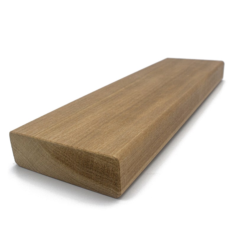 Prosaunas Sauna Wood, Thermo-Aspen 5/4x4" Bench Material | WOOD651