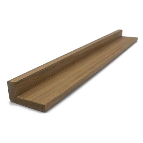 Prosaunas Sauna Wood, Thermo-Radiata Pine 1"x2" Right Angle Molding | WOOD689