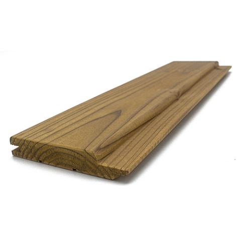Prosaunas Sauna Wood, Thermo-Spruce Medium Gap Wall Cladding, 1"x4" | WOOD668