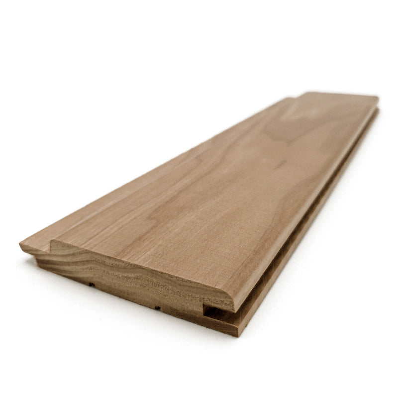 Prosaunas Sauna Wood, Thermo-Aspen Medium Gap Wall Cladding, 1"x4" | WOOD664